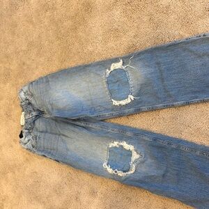 Abercrombie Kids Light Blue Relaxed Jeans